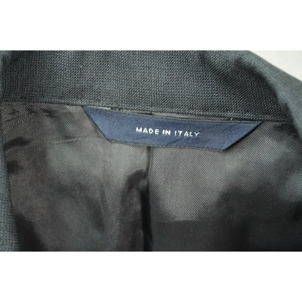 Brooks Brothers Wool Blazer Mens 40R Charcoal Gray Made in‎ Italy Sport Coat